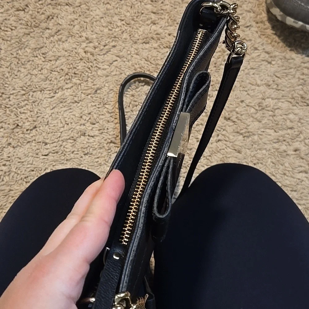 Kate Spade Black Leather‎ Crossbody